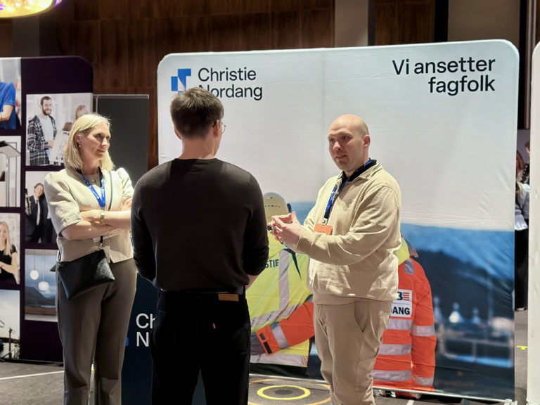 Christie Nordang stand